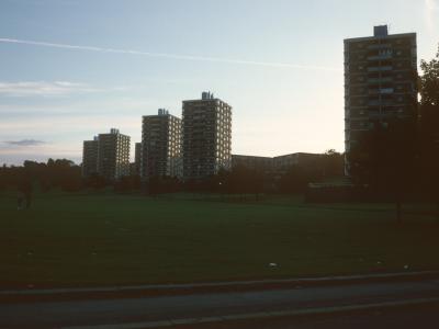 View of Martin Street blocks