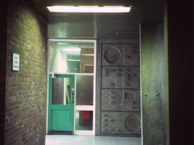 Corridor in 17-storey block in Norfolk Park