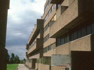 View of 6-storey block in Bransholme