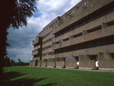 View of 6-storey block in Bransholme