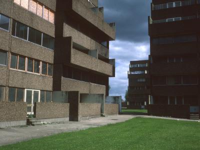 View of 6-storey blocks in Bransholme
