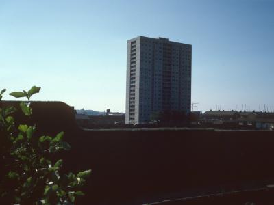View of Sheehan Heights from Vauxhall Street