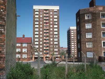 View of Adlington House and Bispham House