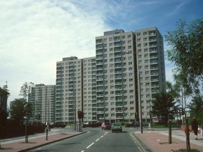 View of Storrington Heys blocks