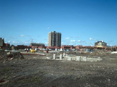 View of Logan Towers