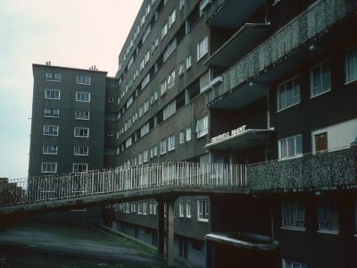 View of 10-storey block