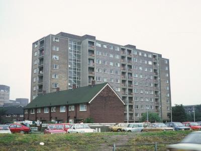 View of Assheton House from Oldham Road