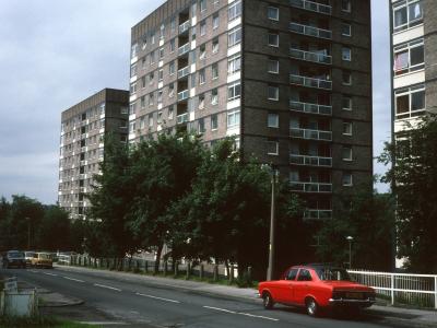 View of 11-storey blocks on Fern Street