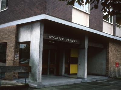 Entrance to Ratcliffe Towers