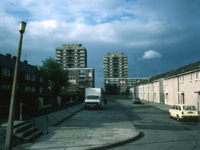 View of Eithne House and Maeve House