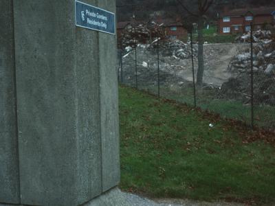 Portsdown Park Estate undergoing demolition