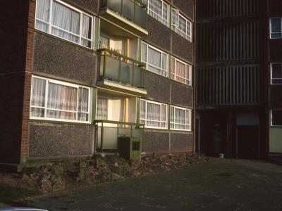 Detail view of Bewley Court