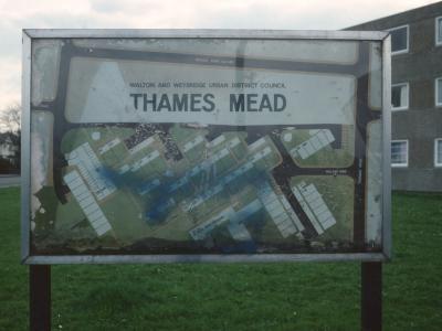 Signage for Thames Mead Estate