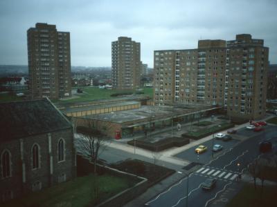 View of Northern section of Barton Hill redevelopment area from Phoenix House