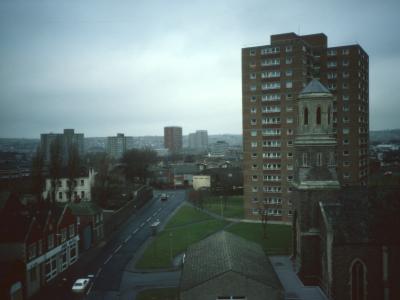View of Northern section of Barton Hill redevelopment area from Phoenix House