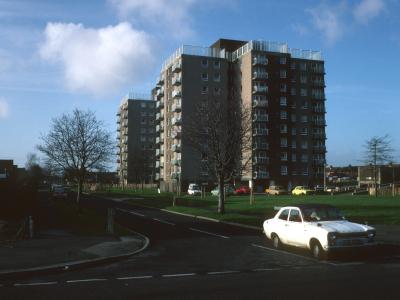 View of Chichester House and Langstone House