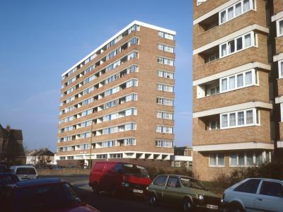 View of Conway Court from corner of Clarendon House