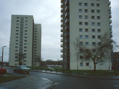 View of Mossdale Court and Acworth Court